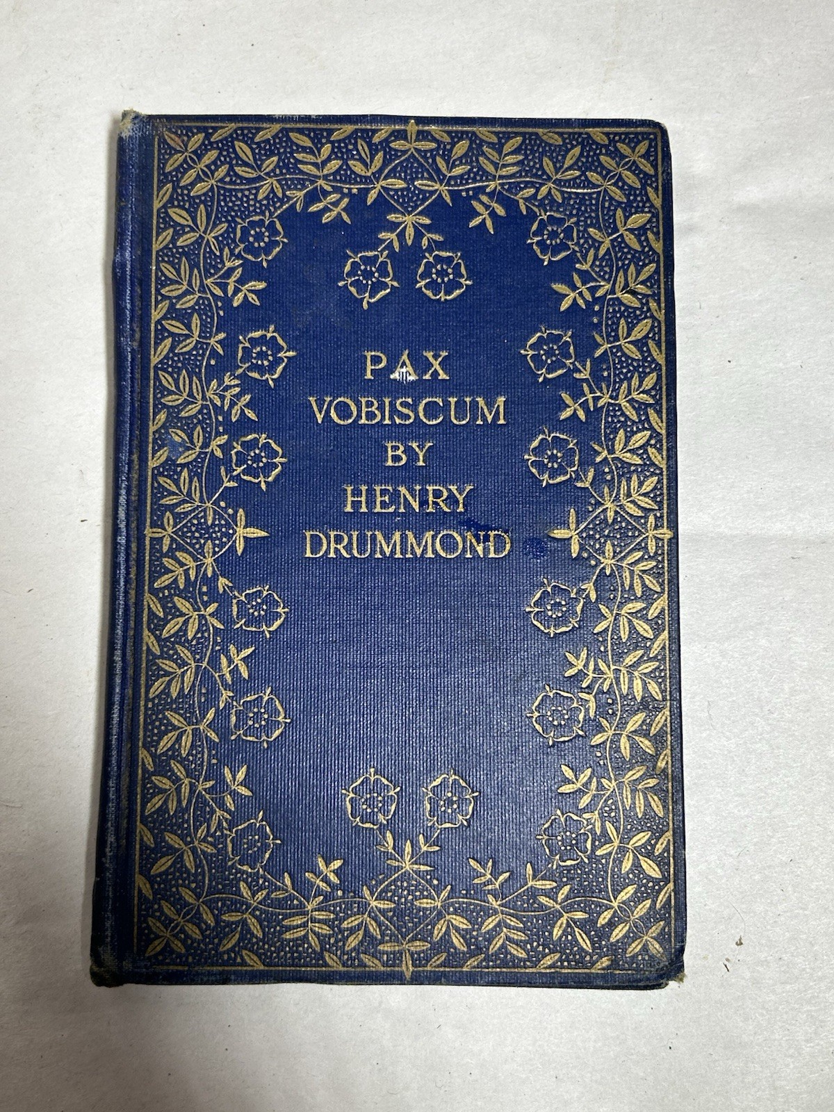 Vintage Pax Vobiscum By Henry Drummond Hardback Book Collectible Vintage Pax Vobiscum By Henry Drummond Hardback Book Collectible