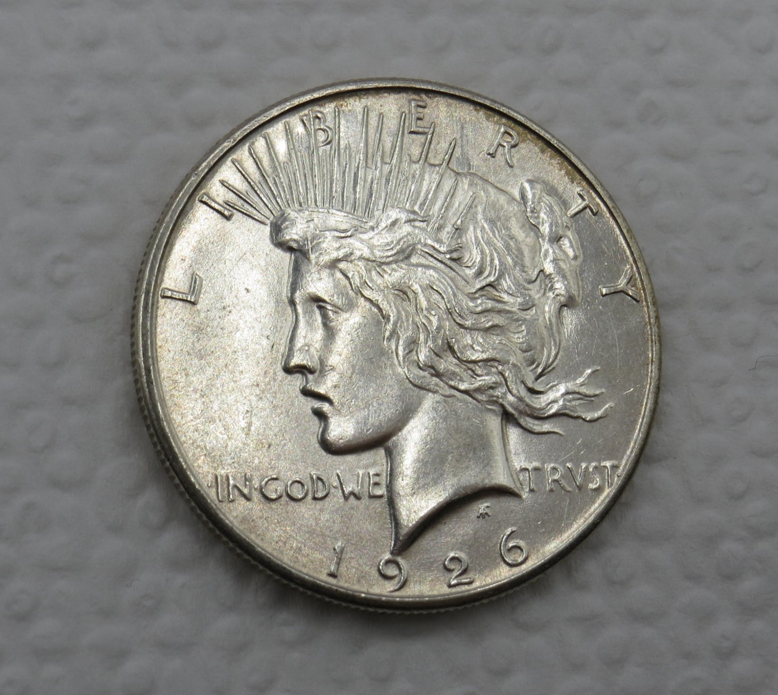 1926 S Peace Dollar - AU About Unirculated - Better Date 90% $1 US Coin
