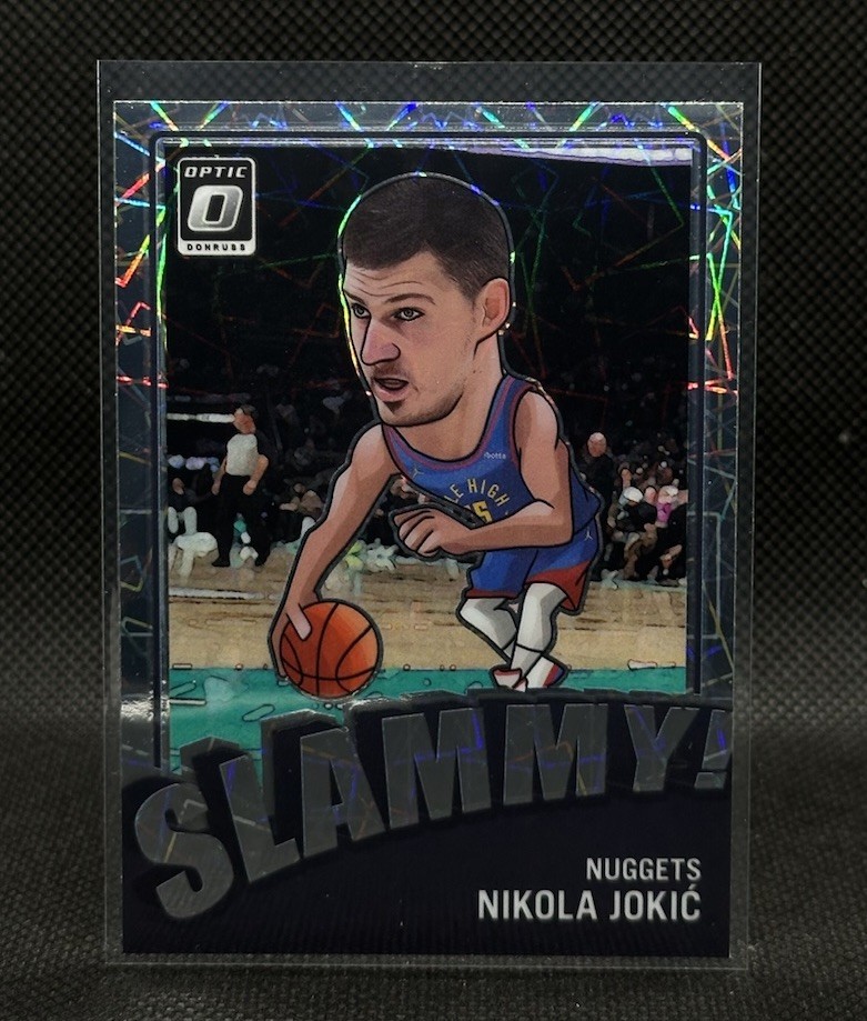 2023-24 Panini Donruss Optic Nikola Jokic Slammy #25 Nuggets MVP CASE HIT 2023-24 Panini Donruss Optic Nikola Jokic Slammy #25 Nuggets MVP CASE HIT