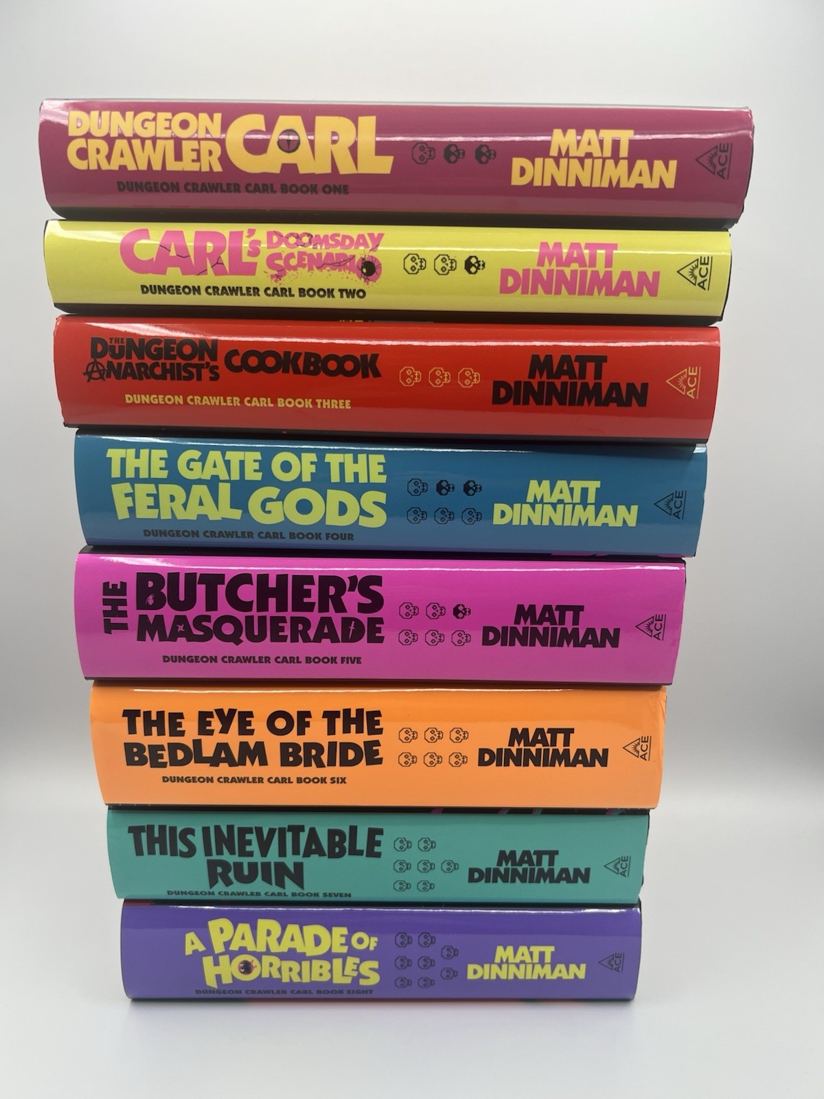 Dungeon Crawler Carl 1–8 Hardcover Complete Set. Fast Shipping💨⚡️