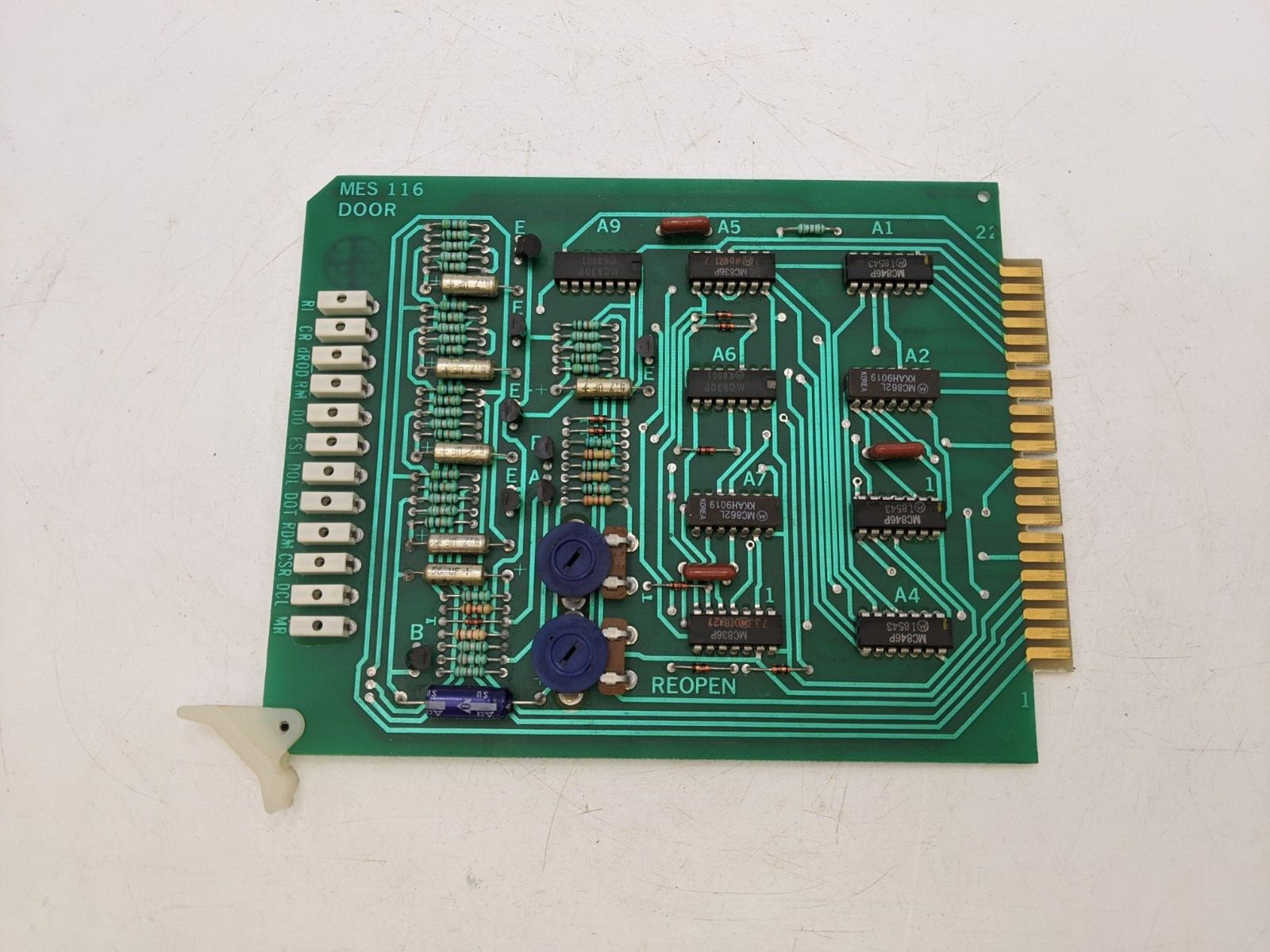 Mathis MES116 Dover Door Circuit Borad Industrial PLC Assembly OEM Replacement Mathis MES116 Dover Door Circuit Borad Industrial PLC Assembly OEM Replacement