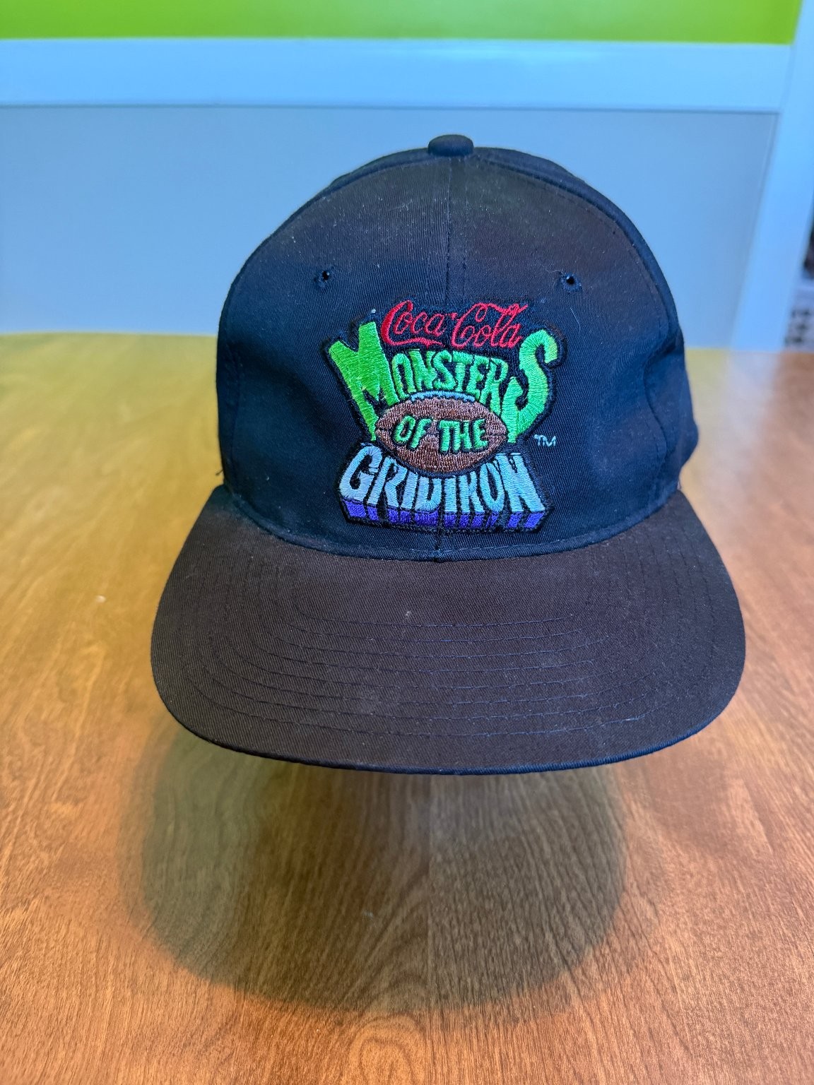 Starter Coca-Cola Monsters of the Gridiron Snapback Hat Men\'s Black Adjustable Starter Coca-Cola Monsters of the Gridiron Snapback Hat Men\'s Black Adjustable