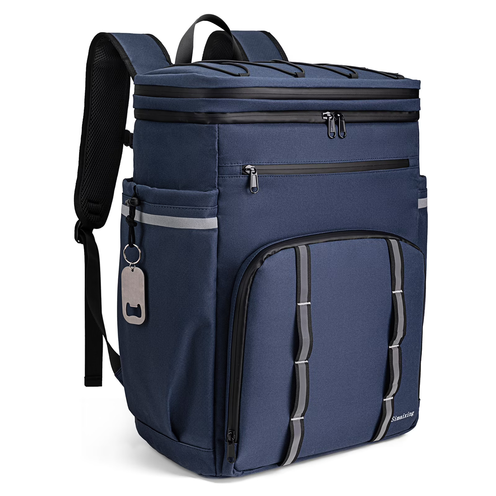Insulated Cooler Backpack, 45 Can Waterproof Soft Cooler for Camping & Hiking