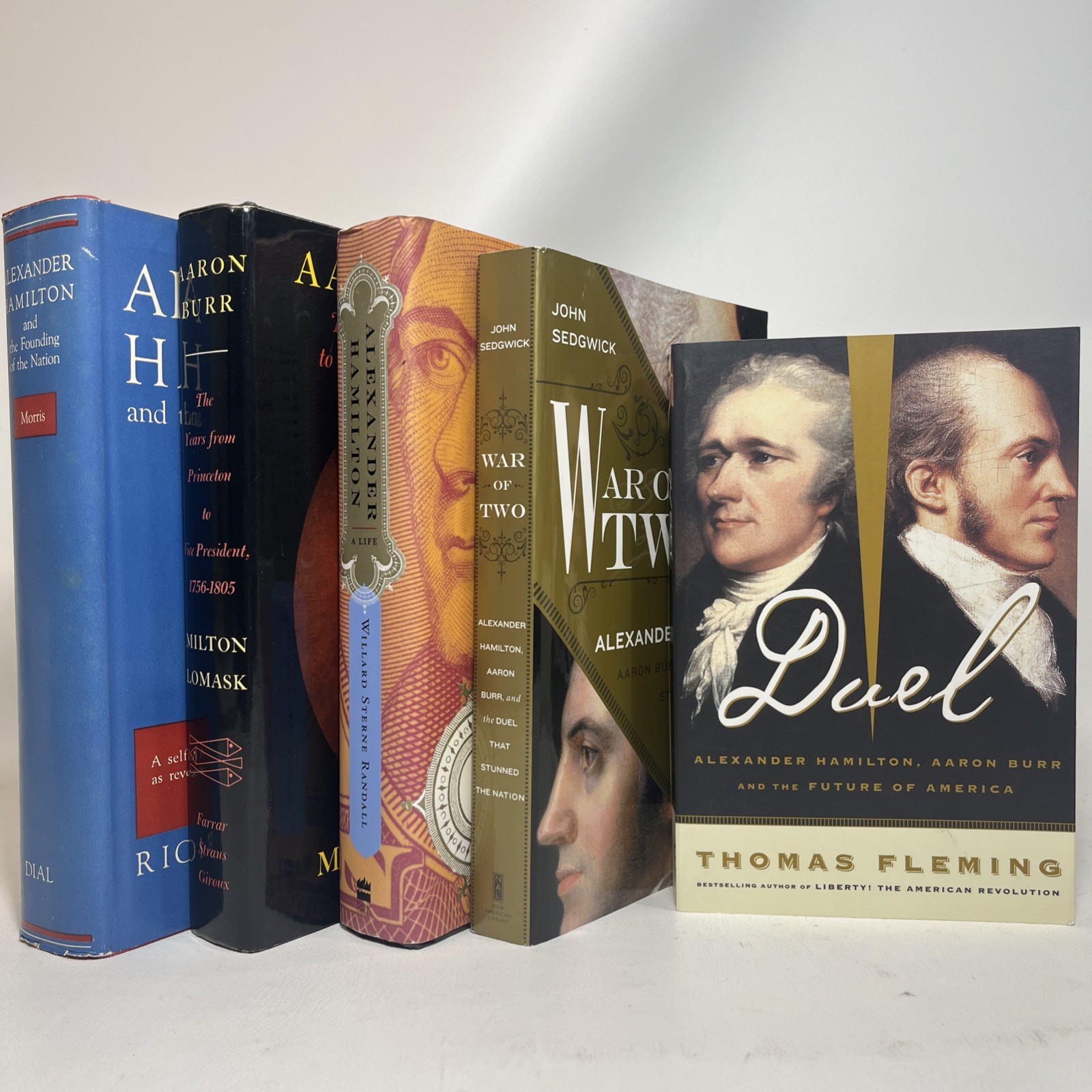 American History LOT of 5 Hamilton Burr Duel Biography Revolutionary History