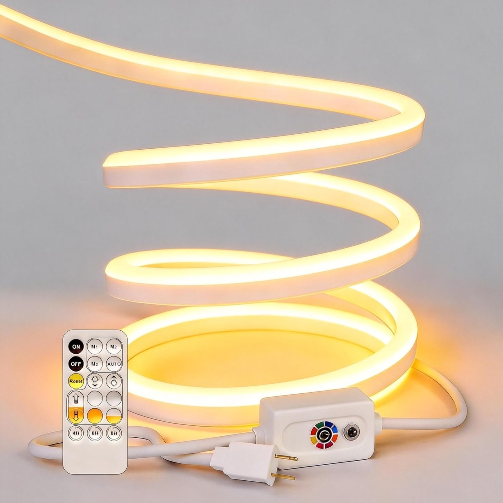 16.4Ft LED Strip Lights,Cuttable Dimmable Linkable Waterproof with Remote 16.4Ft LED Strip Lights,Cuttable Dimmable Linkable Waterproof with Remote