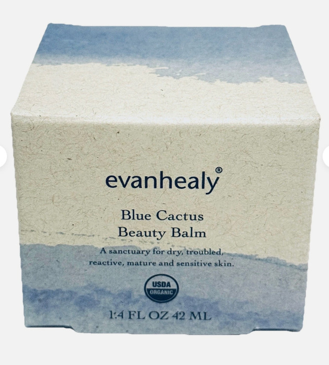 evanhealy Blue Cactus Beauty Balm - 1.4oz/42mL , NEW