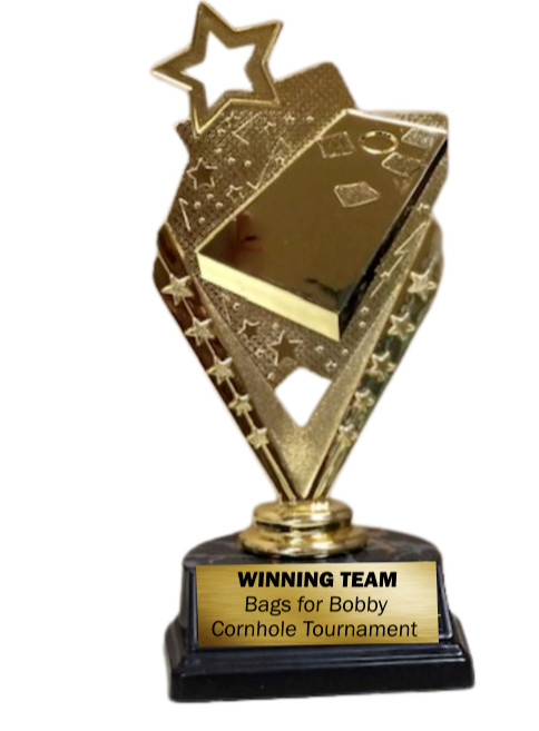 CORNHOLE WINNER FIRST PLACE MVP TOURNAMENT AWARD TROPHY 7.5\ CORNHOLE WINNER FIRST PLACE MVP TOURNAMENT AWARD TROPHY 7.5\