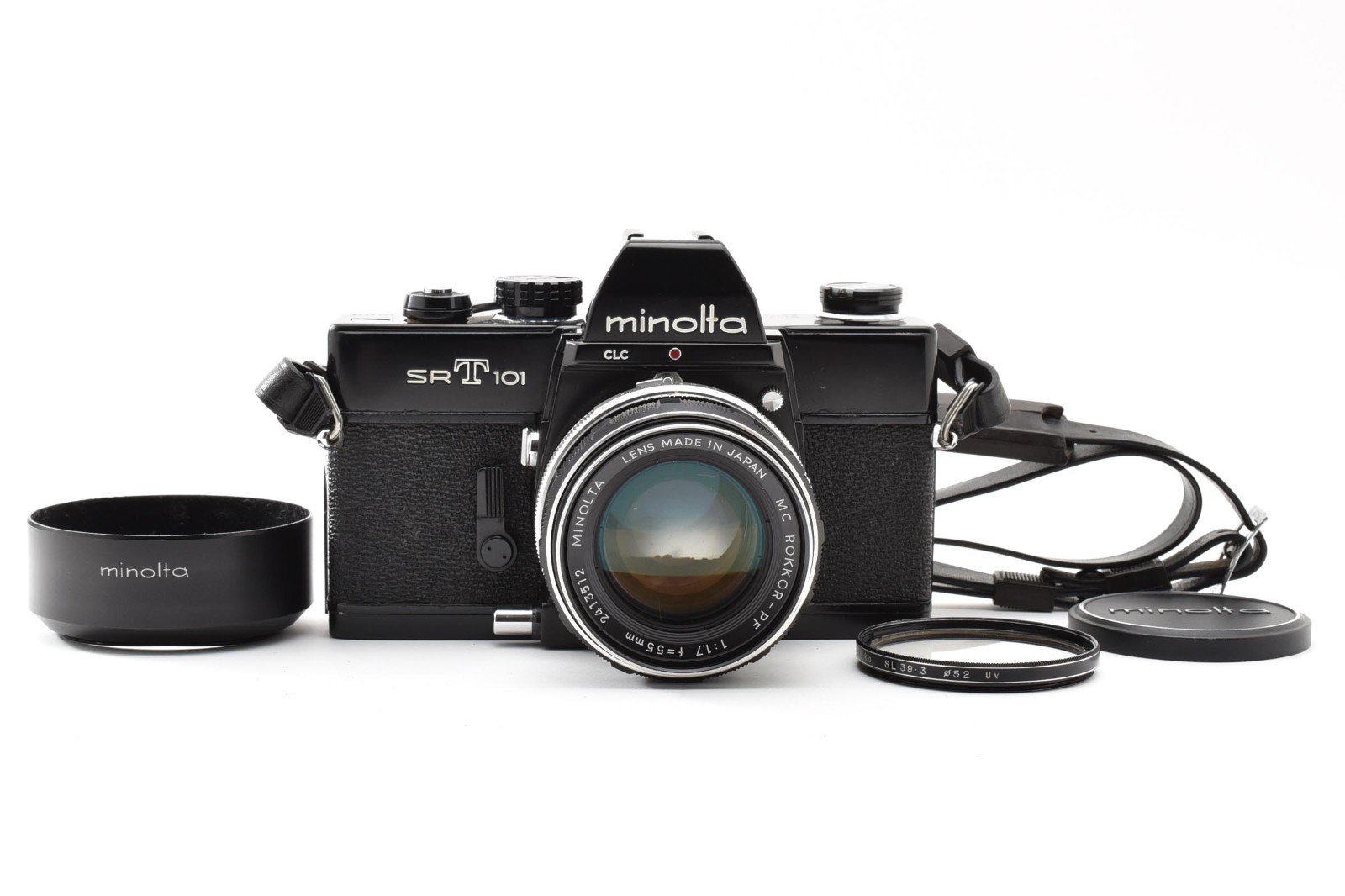[Excellent+] Minolta SRT 101 35mm SLR Film Camera w/ 55mm f/1.7 Lens #43630