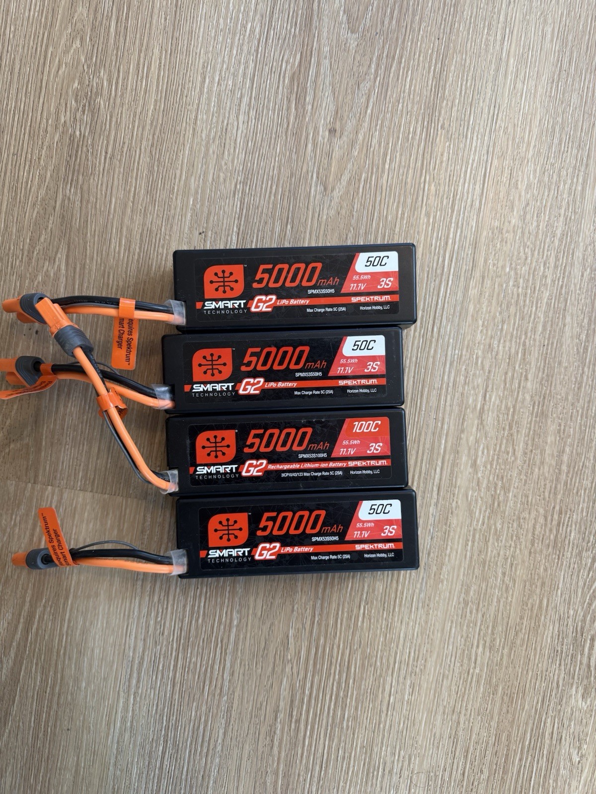 Spektrum G2 3s 5000mah Lipos Spektrum G2 3s 5000mah Lipos
