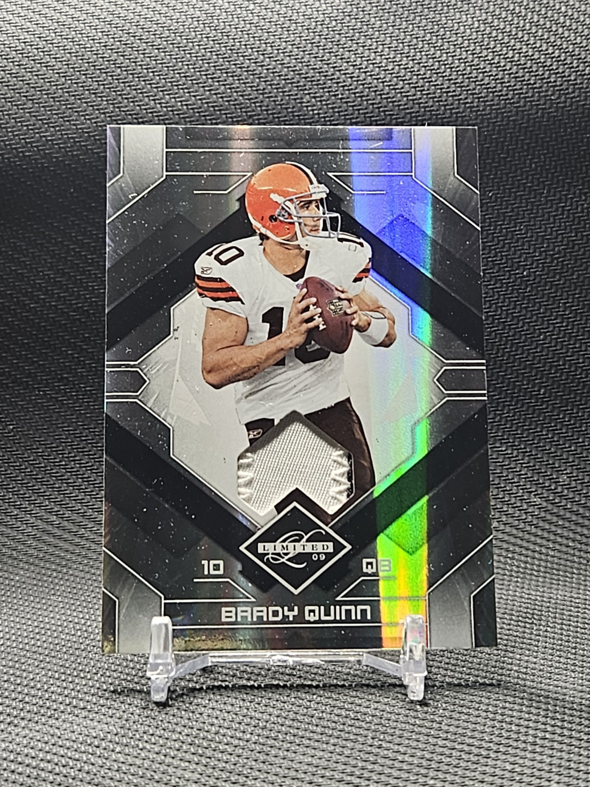 2009 Donruss Limited - Brady Quinn #24 Threads Prime /50 (MEM)