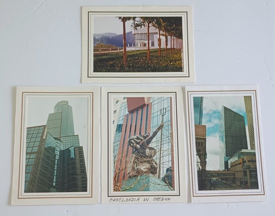 Urban Architecture 4 Color Photo Postcards Contemporary Skyscrapers Portlandia Urban Architecture 4 Color Photo Postcards Contemporary Skyscrapers Portlandia