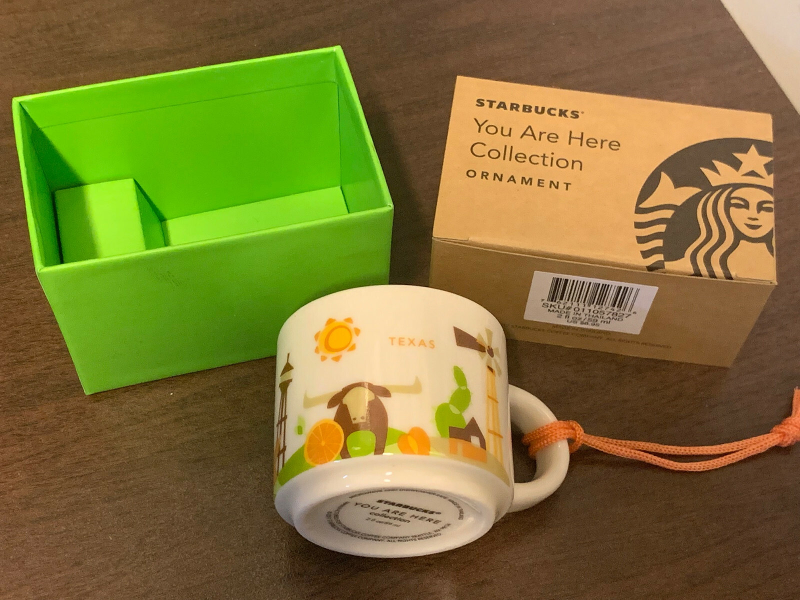 2oz Starbucks YAH Demi Cup Ornament TEXAS You Are Here Collection mug coffee NEW 2oz Starbucks YAH Demi Cup Ornament TEXAS You Are Here Collection mug coffee NEW