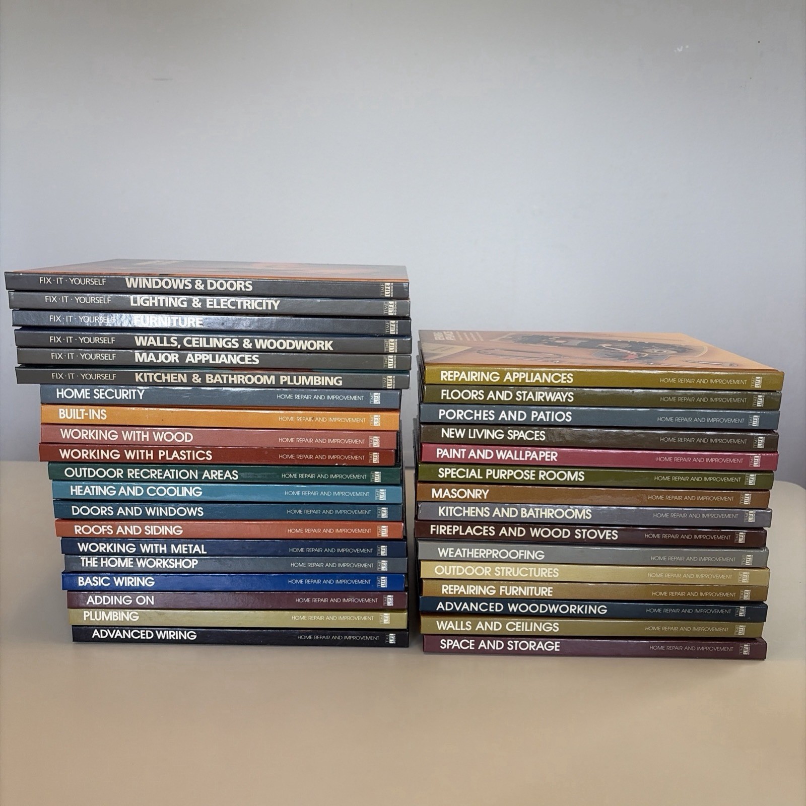 Vintage 70’s 80\'s Home Repair & Improvement Time Life Books Hardcover Lot Of 35