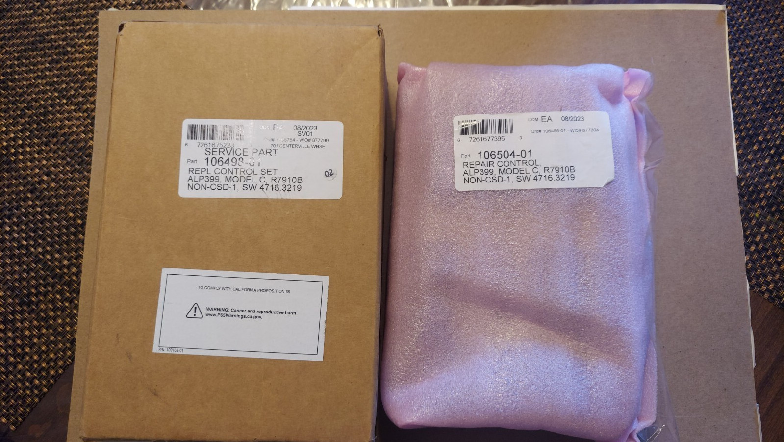 New US Boiler 106498-01 106504-01 Control Kit