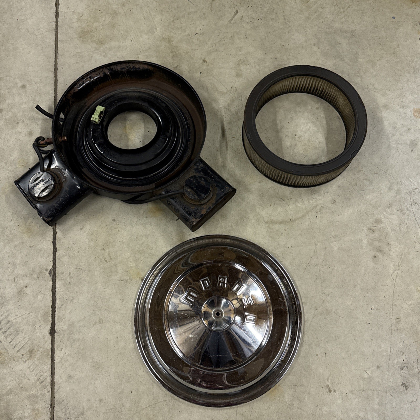 76-81 CORVETTE C3 DUAL SNORKEL AIR CLEANER 76-81 CORVETTE C3 DUAL SNORKEL AIR CLEANER