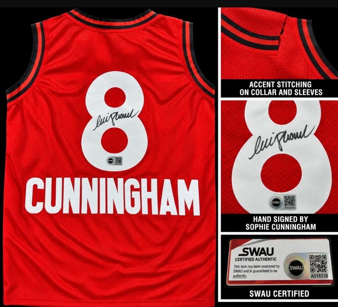SOPHIE CUNNINGHAM #8 SIGNED INDIANA FEVER JERSEY – SWAU CERTIFIED