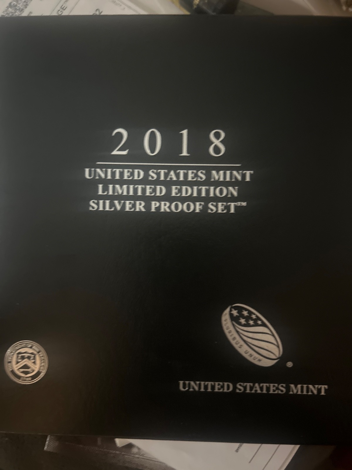 2018 S U.S Mint Limited Edition Silver Proof 8 Coin Set w/COA&OGP A must Have S 2018 S U.S Mint Limited Edition Silver Proof 8 Coin Set w/COA&OGP A must Have S