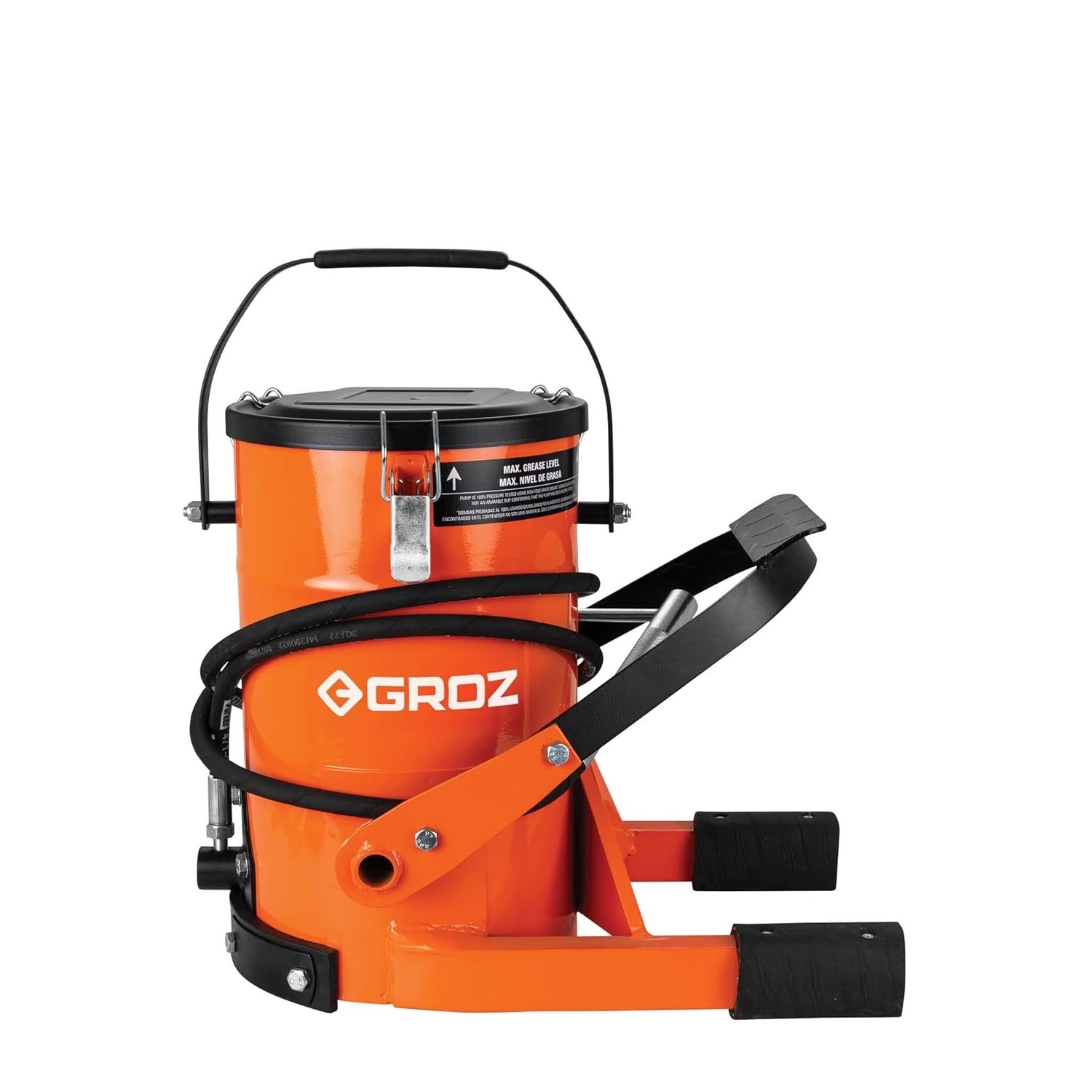 Groz Foot Operated Grease Pump 10 Kg | High Pressure Pump