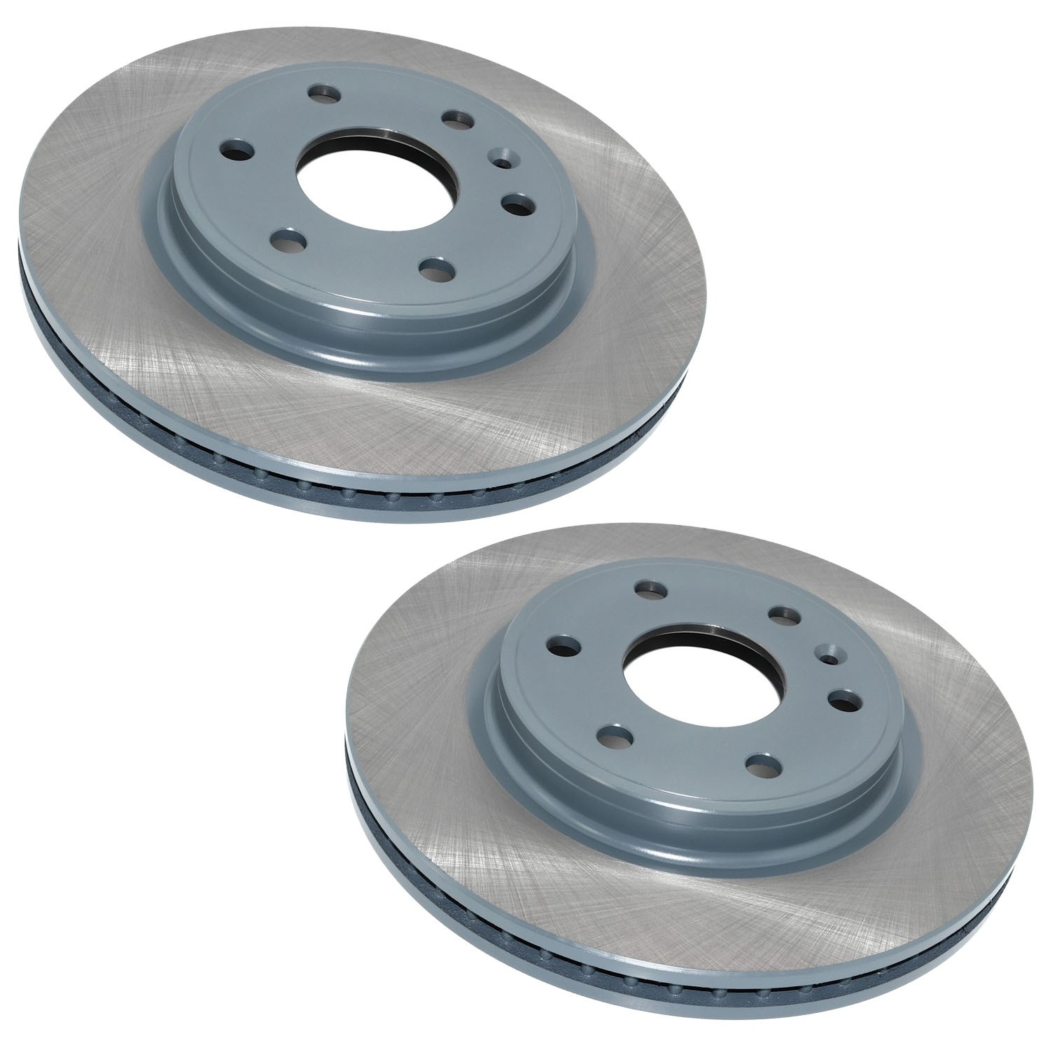 DuraGo Set of 2 Front 325mm Vented Disc Brake Rotors for Enclave Traverse Acadia
