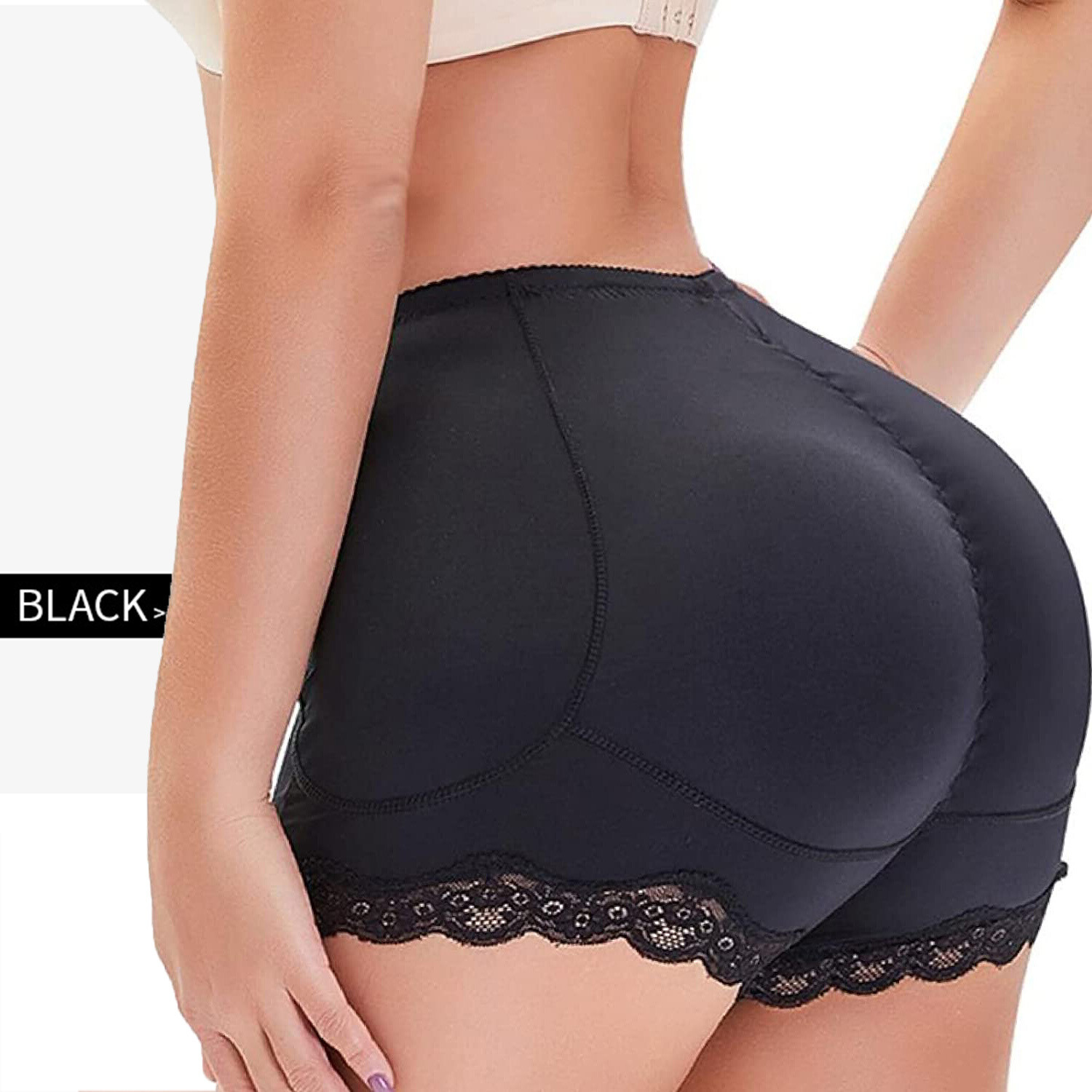 Women\'s Butt Lifter Panties Padded Underwear Hip Enhancer Booty Shaper Fake Ass