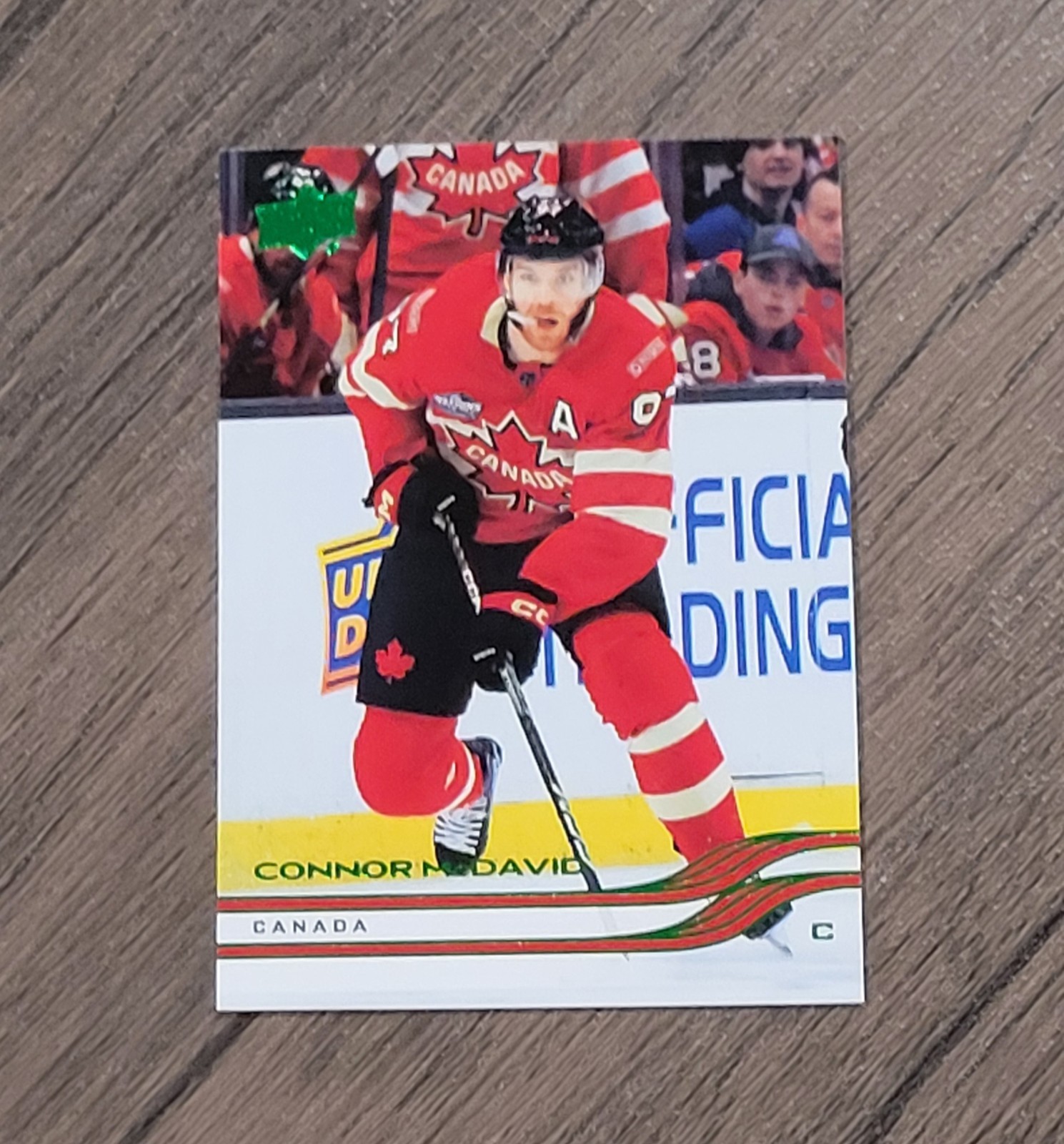Upper Deck 2025-26 Extended Series Hockey Connor McDavid Holiday #651 Canada