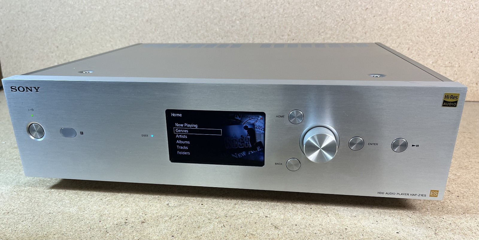 Sony HAP-Z1ES Hi-Res Music Player with 1TB Hard Drive Silver