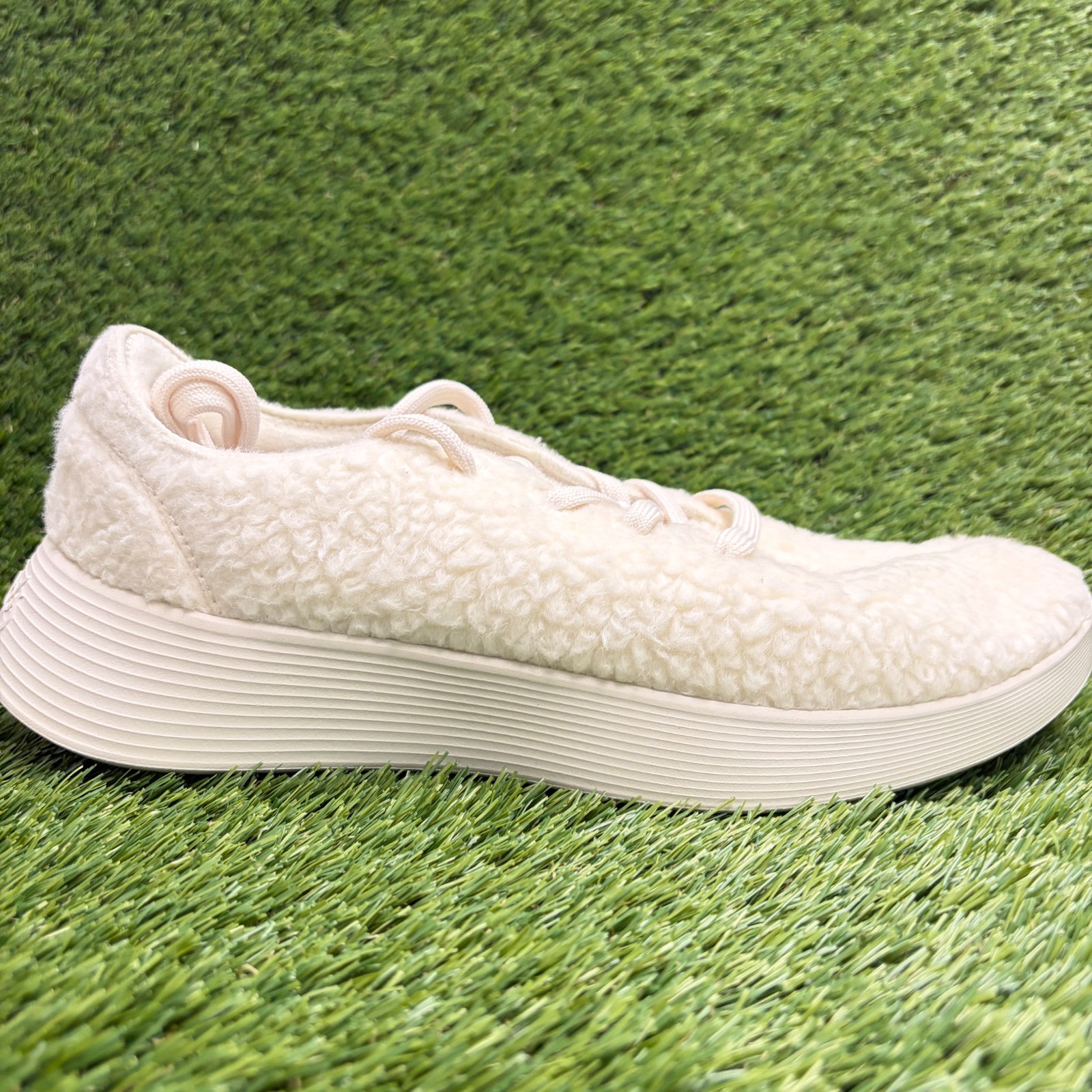 Allbirds Wool Runner 2 Men Size 11 Natural White Athletic Running Shoes Sneakers