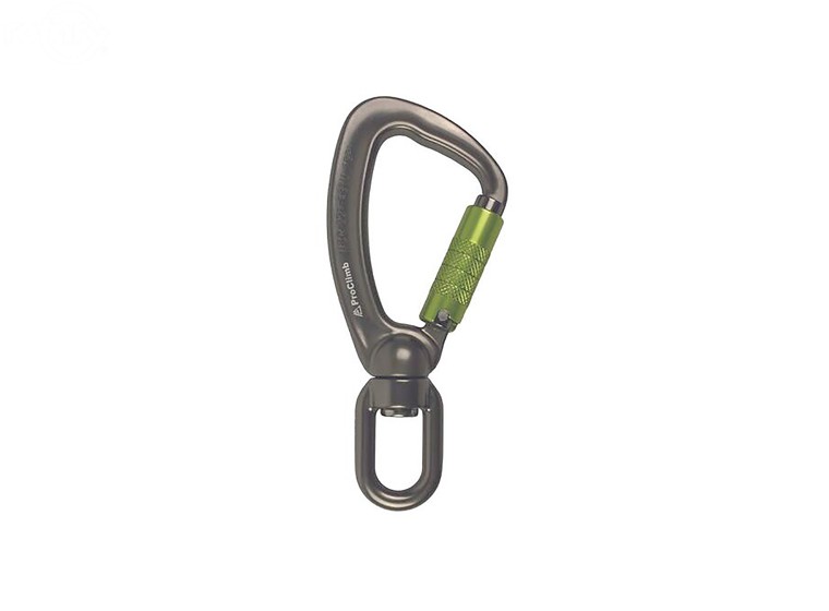USR-221-A3TU US Rigging Aluminum Swivel Carabiner