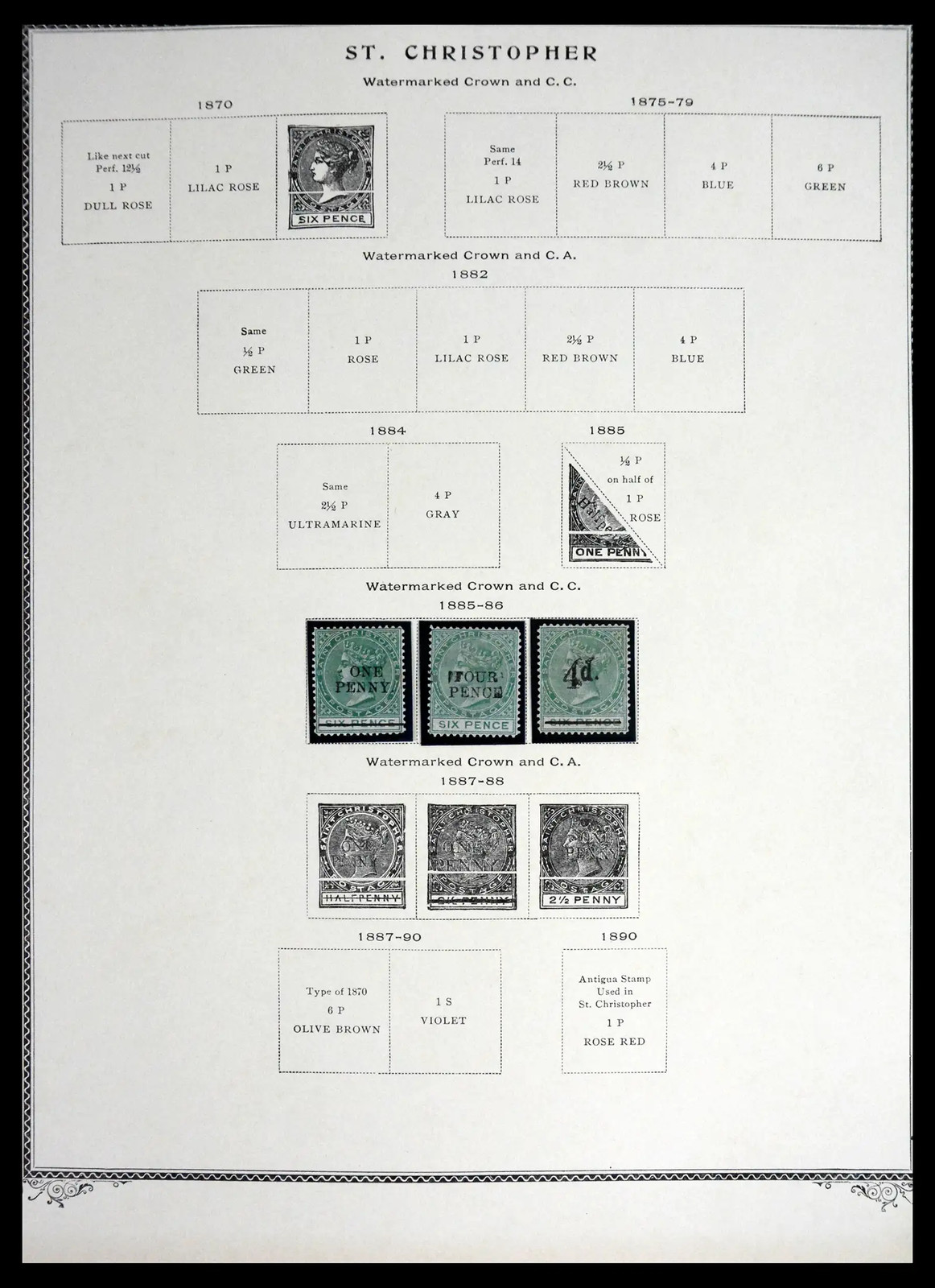 St KITTS & NEVIS 1903-1974 MNH MH w/ Sheets Stamp Collection St KITTS & NEVIS 1903-1974 MNH MH w/ Sheets Stamp Collection