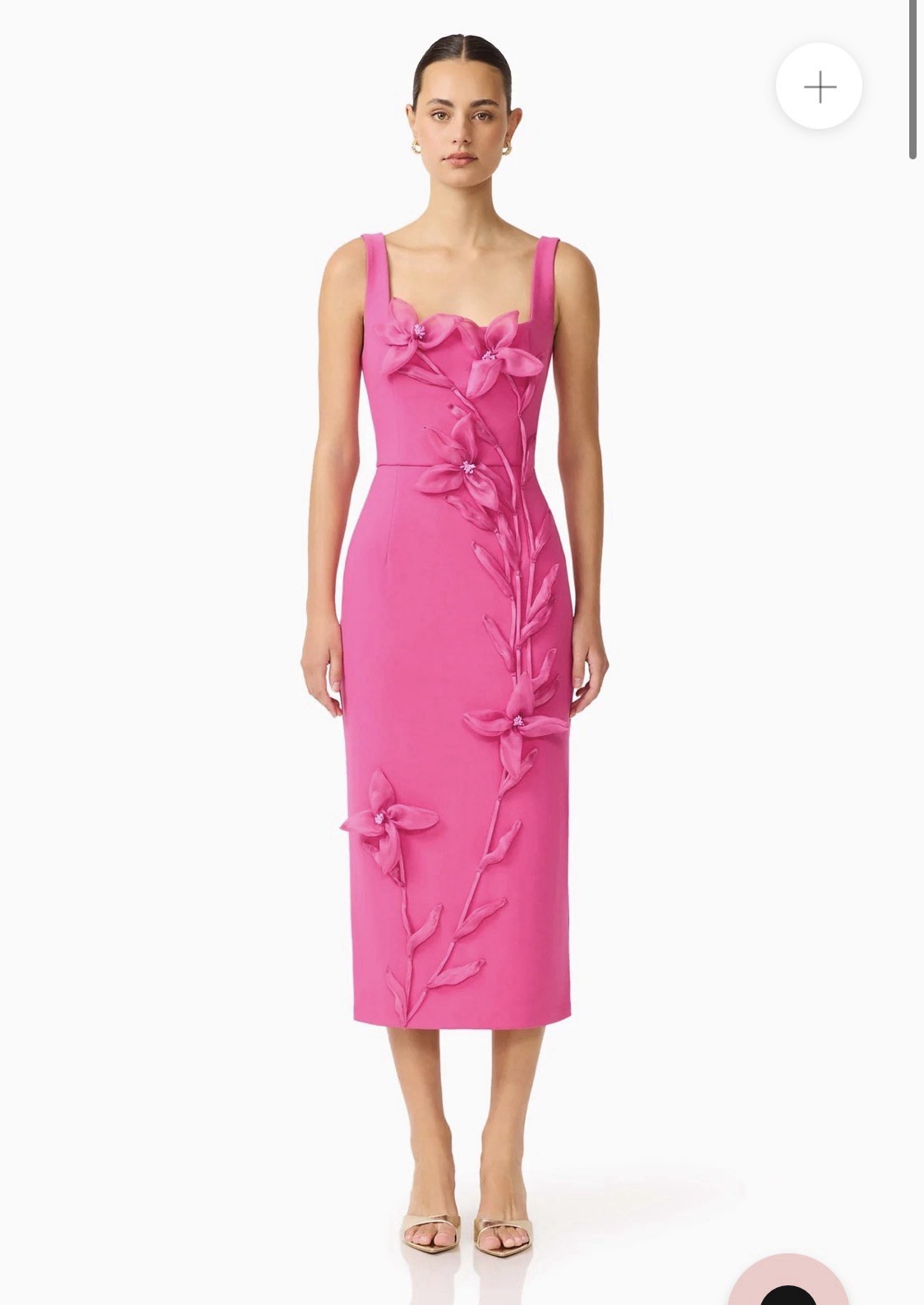 Elliatt Dress Ilaria Midi Dress Pink Medium