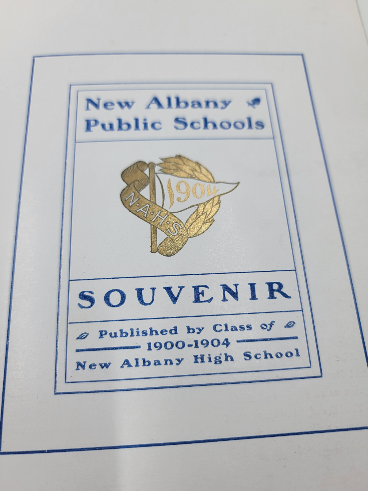 Rare 1900 1904 NEW ALBANY HIGH SCHOOL YEARBOOK NEW ALBANY, INDIANA + 2 Pictures Rare 1900 1904 NEW ALBANY HIGH SCHOOL YEARBOOK NEW ALBANY, INDIANA + 2 Pictures