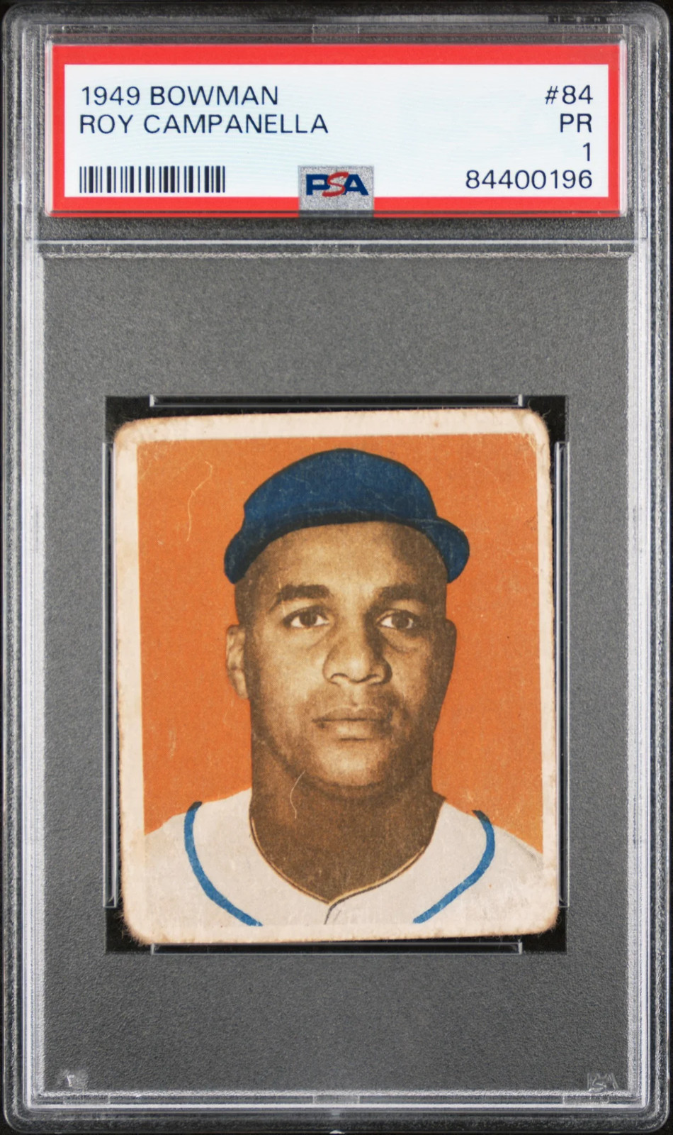1949 Bowman #84 Roy Campanella RC Rookie PSA 1 New Label