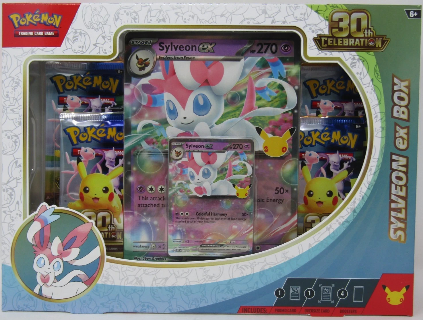 Pokemon TCG 30th Celebration EX Box - Sylveon sealed new
