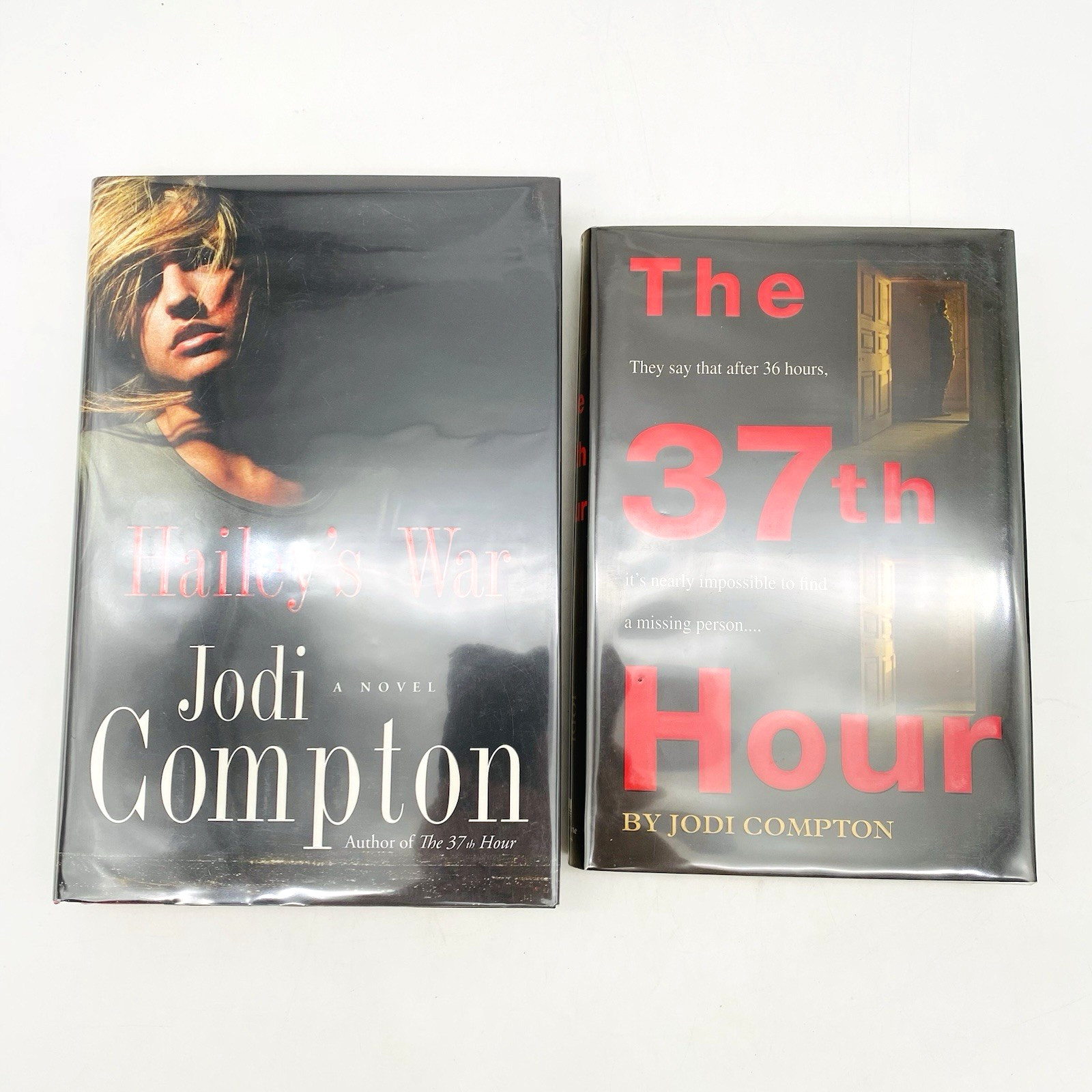 2 SIGNED Jodi Compton The 37th Hour, Hailey\'s War - Both First Ed First Print 2 SIGNED Jodi Compton The 37th Hour, Hailey\'s War - Both First Ed First Print