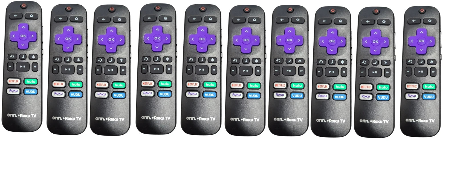 LOT OF 10 Original Onn Roku TV Remote Control For All Onn TV Roku TV Smart OEM 
