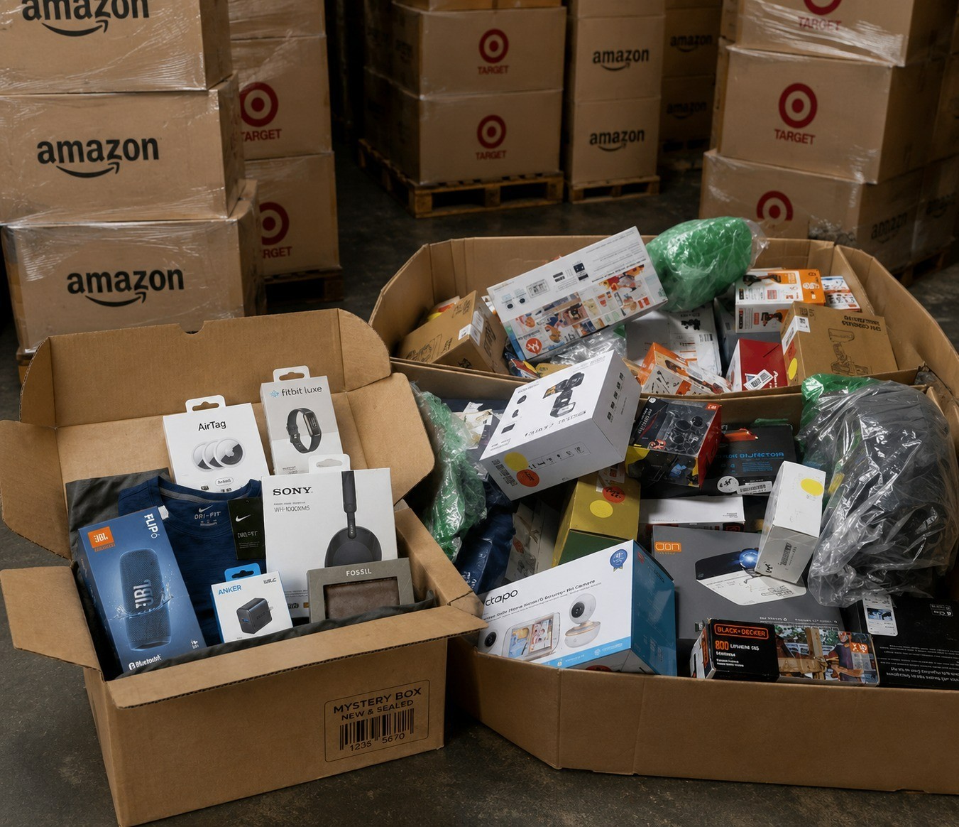 Walmart Bulk Retail Merchandise Pack - Overstock Products