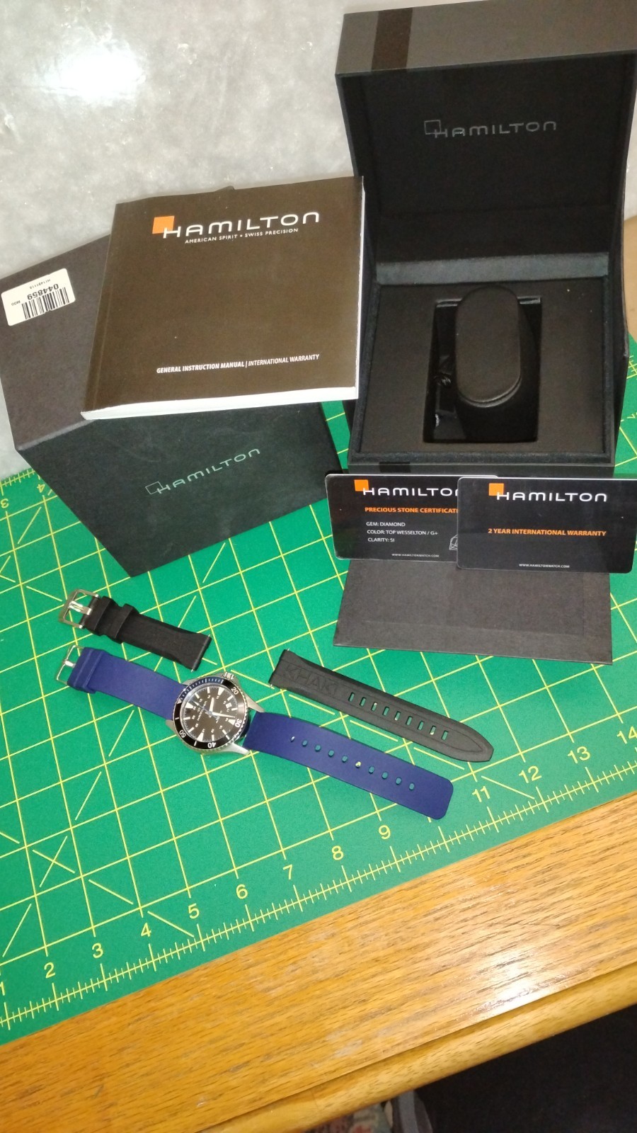 HAMILTON KHAKI NAVY AUTOMATIC WATCH