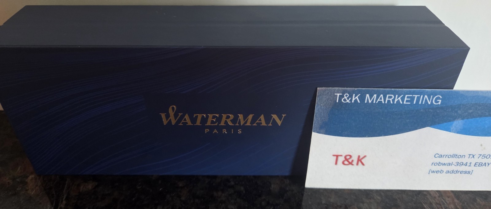 NEW IN BOX WATERMAN PARIS BALLPOINT PEN 