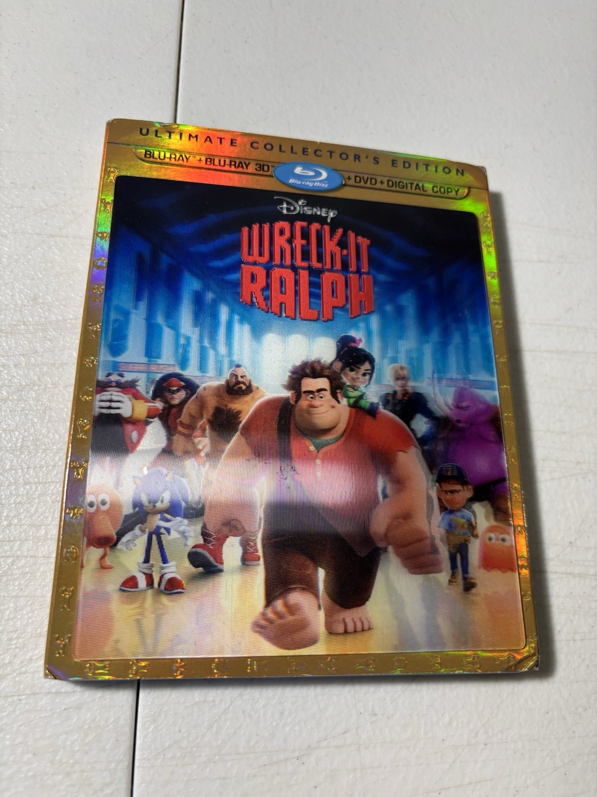 Wreck-It Ralph (Blu-ray 3D, 2012) Disney Pixar Wreck-It Ralph (Blu-ray 3D, 2012) Disney Pixar