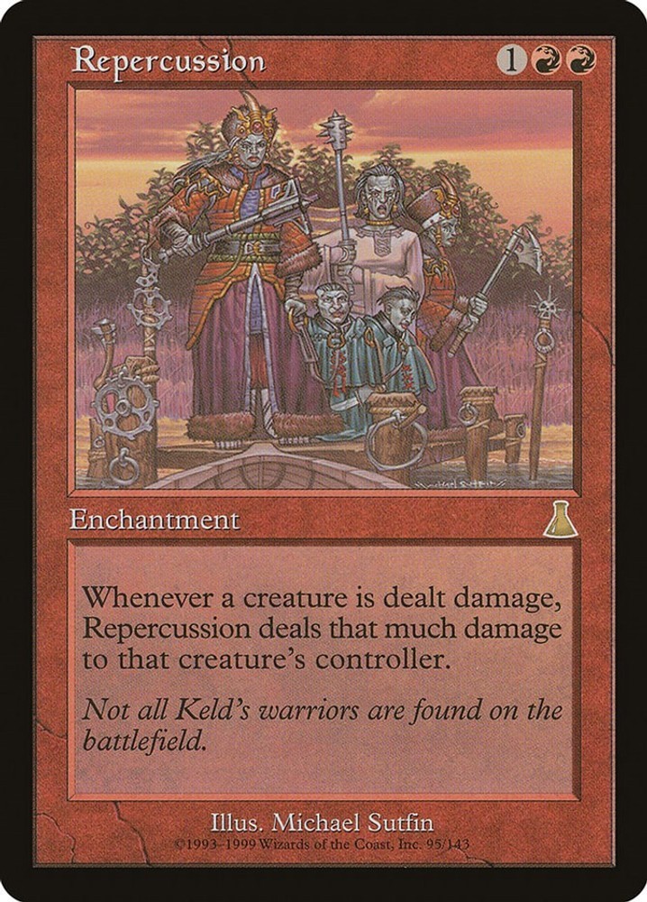 Repercussion #95 (LP) Urza's Destiny (UDS) MTG