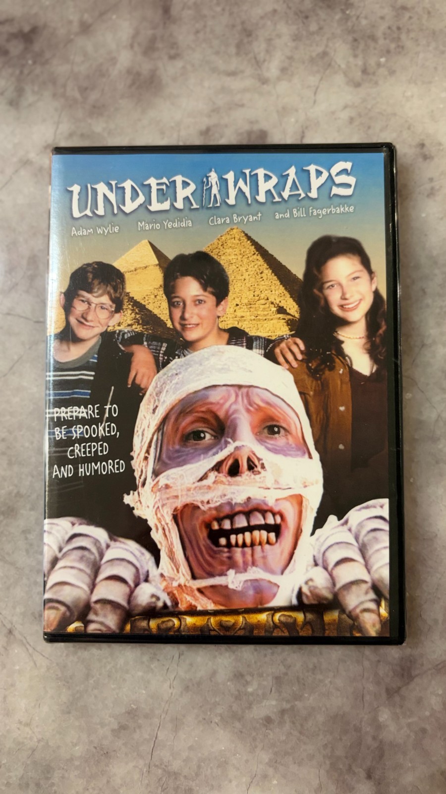 NEW Under Wraps (DVD, 2005) Bill Fagerbakke Adam Wylie Mario Yedidia OOP RARE R1