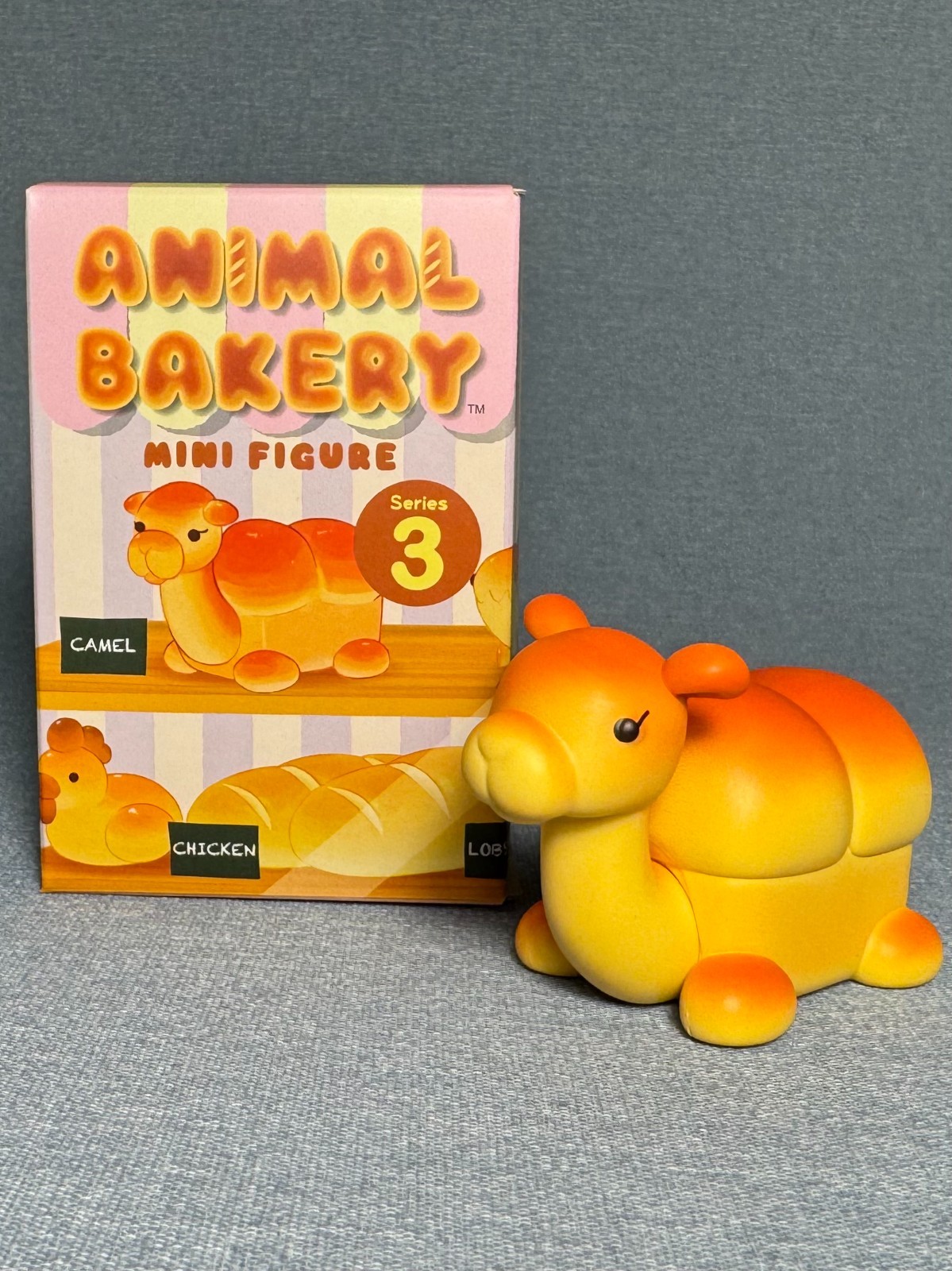 Animal Bakery Series 3 Camel Figure With Opened Box Animal Bakery Series 3 Camel Figure With Opened Box