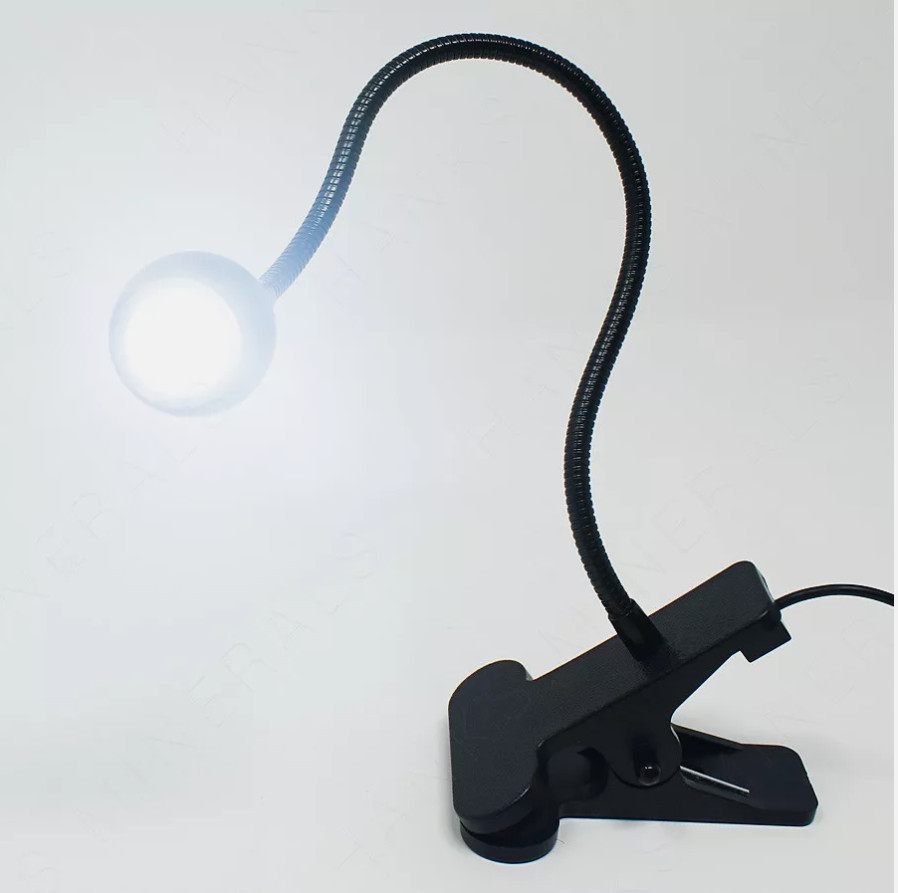 USB Reading Light Flexible LED Lamp Laptop Computer Clip On Bed Desk Table