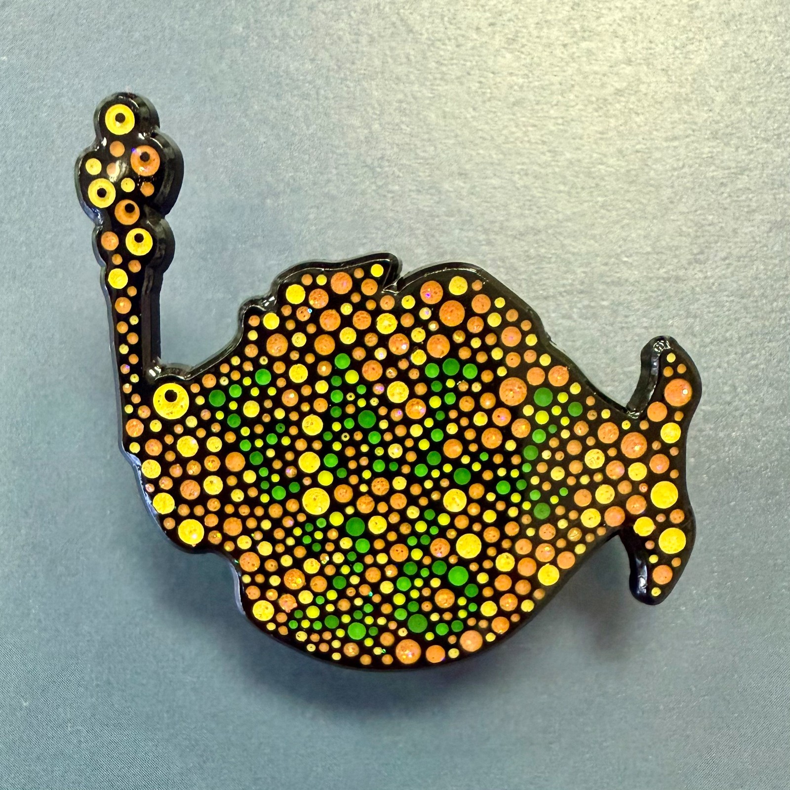 Phish Fall Tour 2026 Enamel Pin – Ishihara Color Blind Test Fish LE8 Orange Phish Fall Tour 2026 Enamel Pin – Ishihara Color Blind Test Fish LE8 Orange