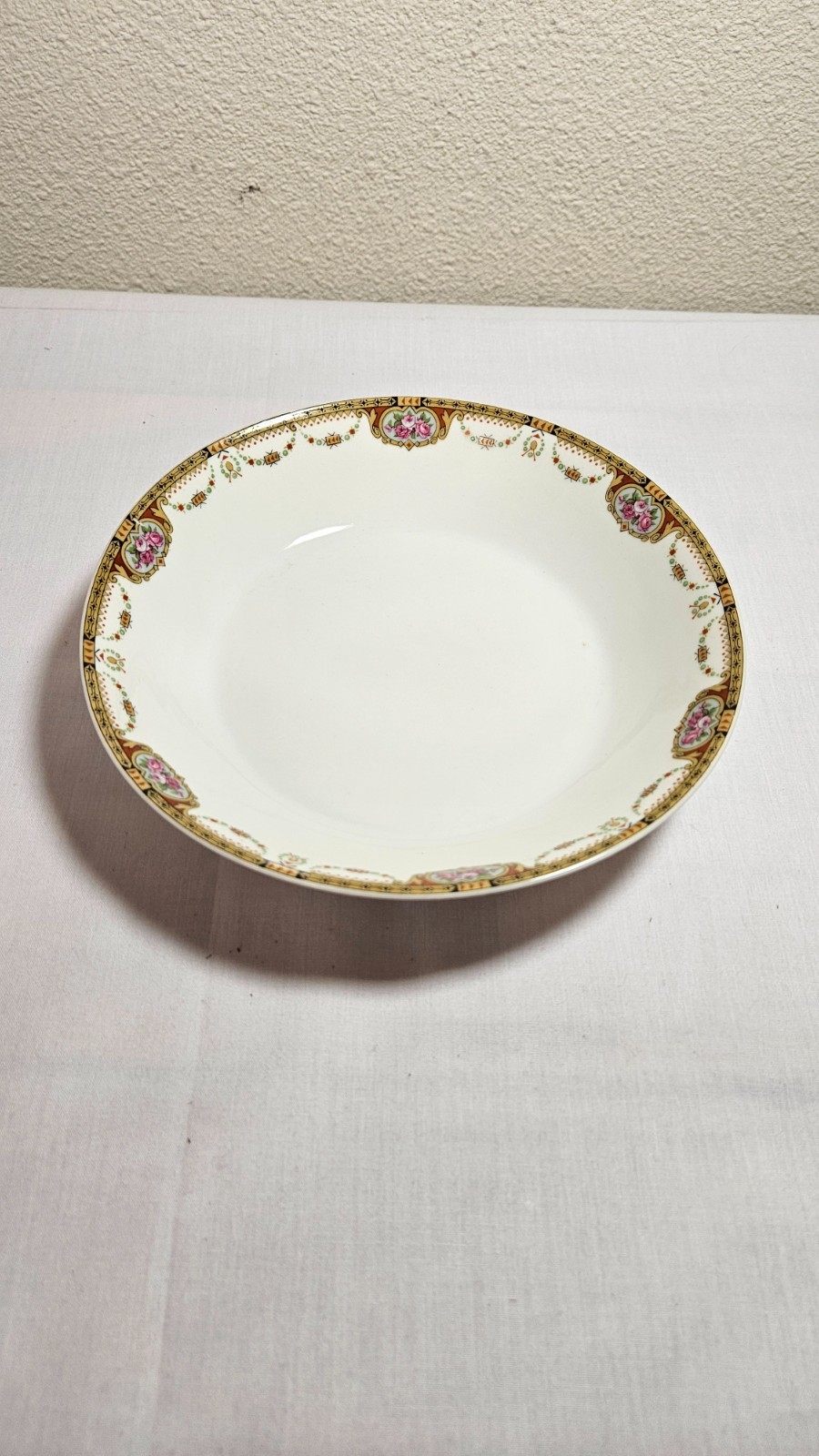 Antique T & V Limoges France 7.5 inch soup bowl set of 6 Antique T & V Limoges France 7.5 inch soup bowl set of 6
