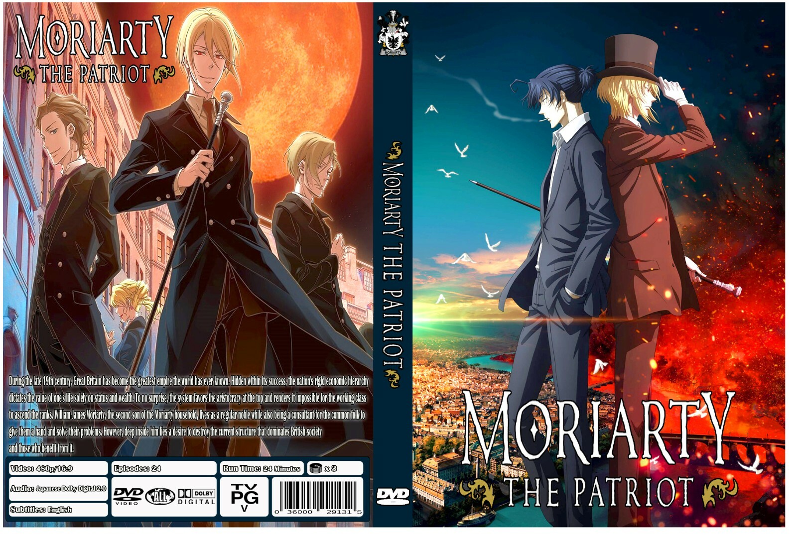 Moriarty The Patriot Anime Series