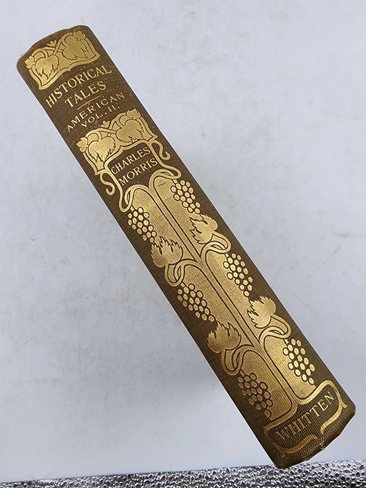 Antique Historical Tales by Charles Morris American Vol. II, Hardcover, 1904