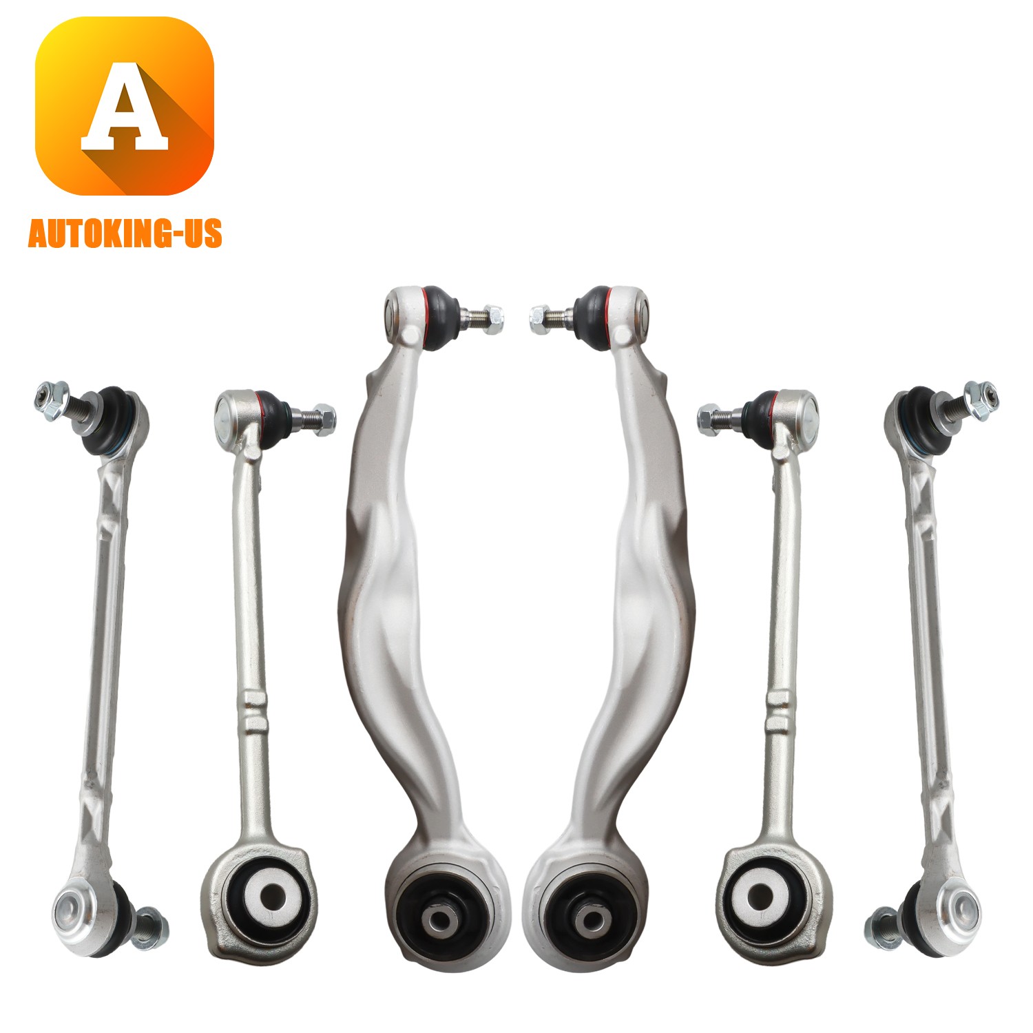 New Front Control Arms Ball Joints & Sway Links Kit for Mercedes Benz