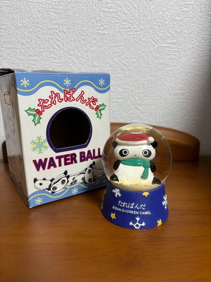 SanX Tarepanda Water Ball Snow Dome Prize Item Collectible Unopened Rare SanX Tarepanda Water Ball Snow Dome Prize Item Collectible Unopened Rare
