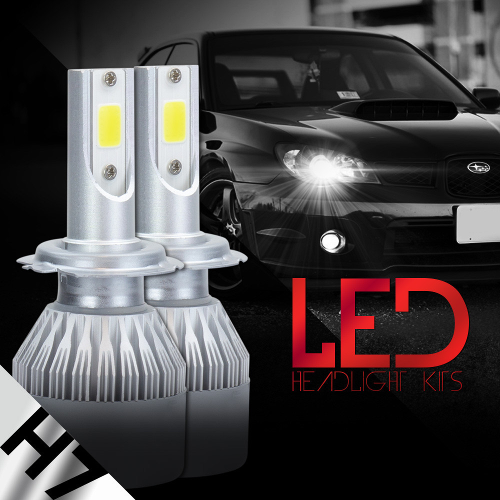 XENTEC LED HID Headlight kit H7 White for Land Rover Discovery 2003-2004